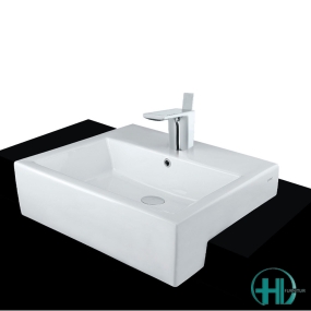 Chậu Rửa Mặt Lavabo TOTO LT647CS (LT647CR) Bán Âm Bàn