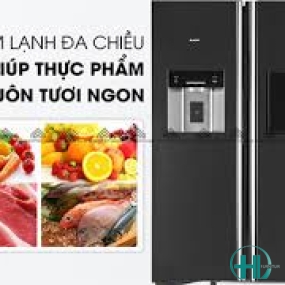 Tủ Lạnh Side By Side KAFF KF-BCD606WHIT