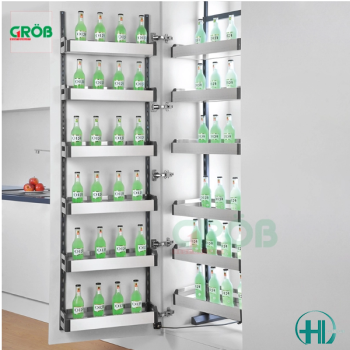 Tủ đồ khô 6 tầng inox hộp Grob GH-645